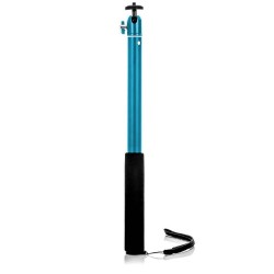 Selfie tyč PRO 112 cm modrá (monopod)