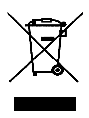 Ikona prečiarknutého odpadkového koša